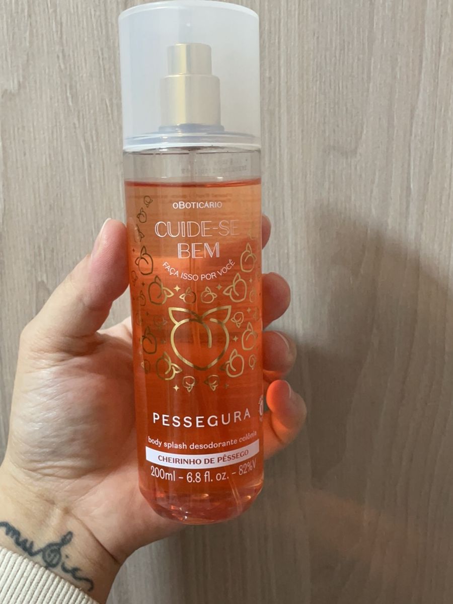 Cuide Se Bem Body Splash Pessegura Perfume Feminino O Boticario