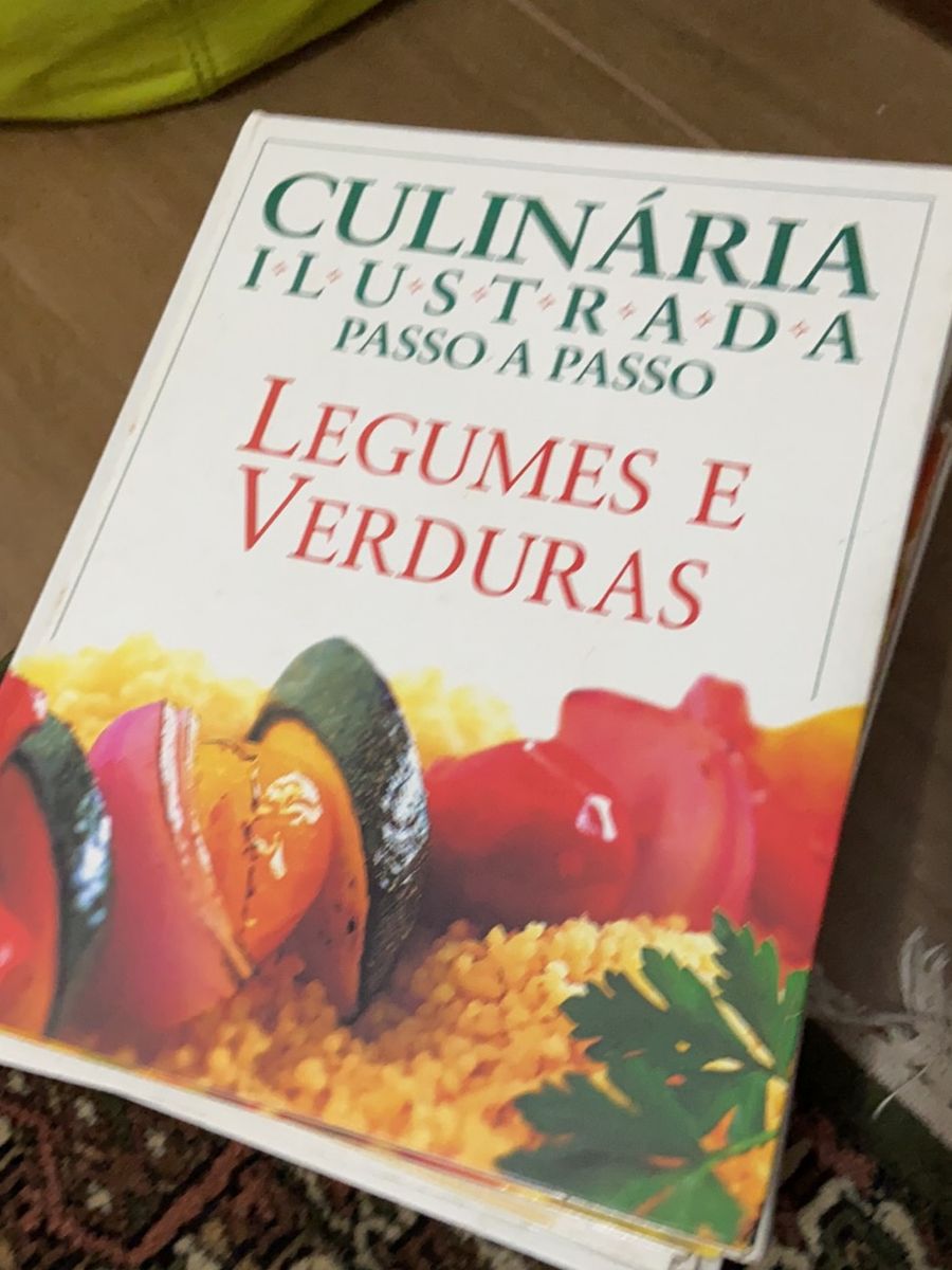 Culinária Ilustrada Passo A Passo | Livro Usado 71157737 | Enjoei