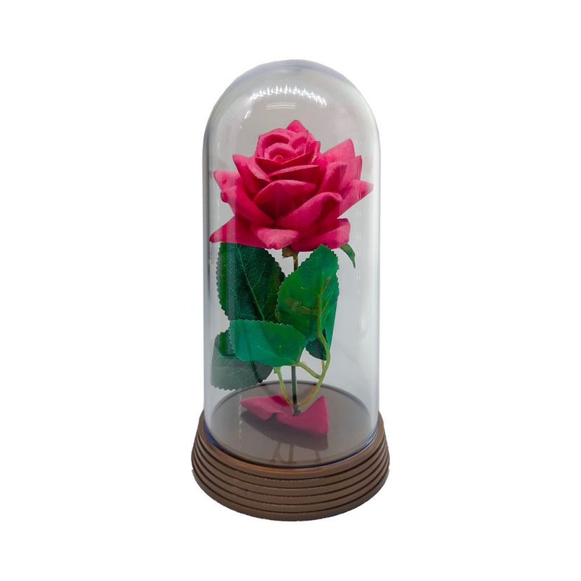 Cúpula Redoma a Bela e a Fera a Rosa Encantada Pink | Item de Decoração  Amor Lindo Boutique Nunca Usado 41423256 | enjoei