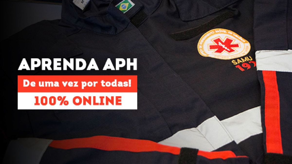 curso de aph online 1.0 da emergência 1 treinamentos