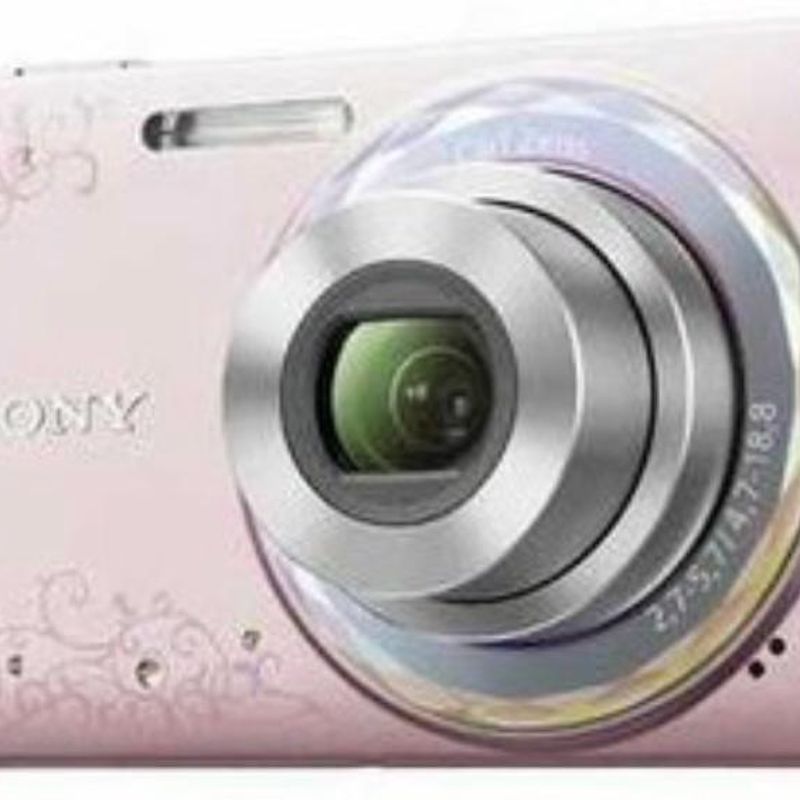 Cyber-Shot Desire Dsc-W350d - Rosa - com Cristais Swarovski