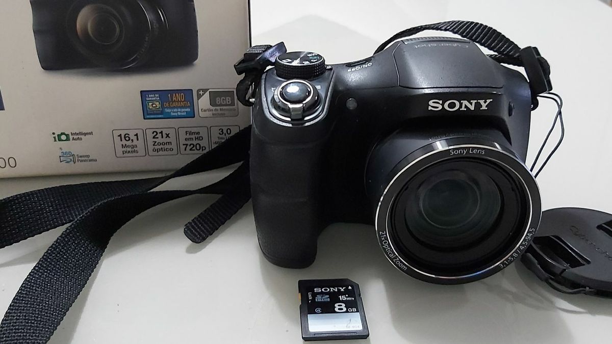Cyber Shot Dsc-h100 Sony | Produto Vintage e Retro Sony Usado 45056900 ...