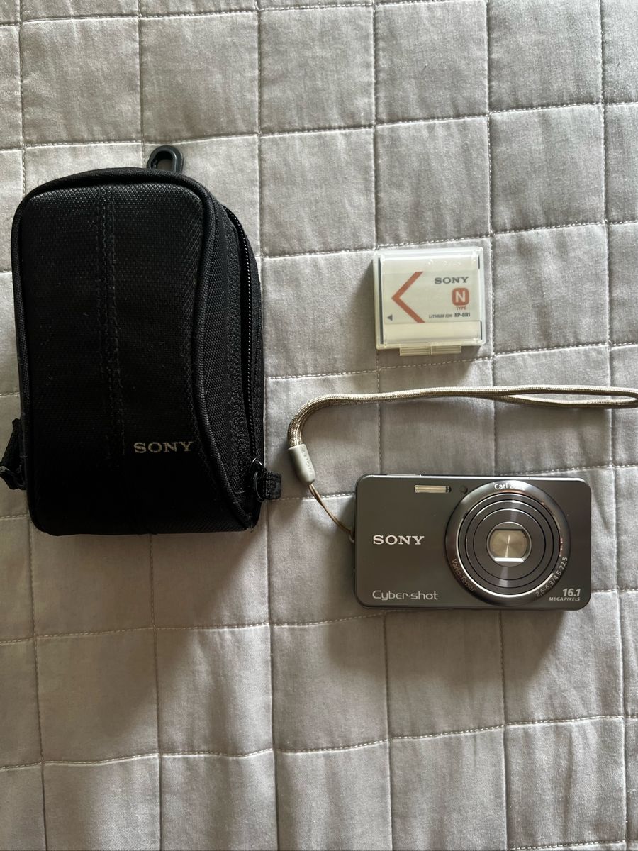 Cyber Shot Sony 16.1 Megapixels Semi Nova Pouco Uso Máquina Fotográfica Digital Sony Cyber