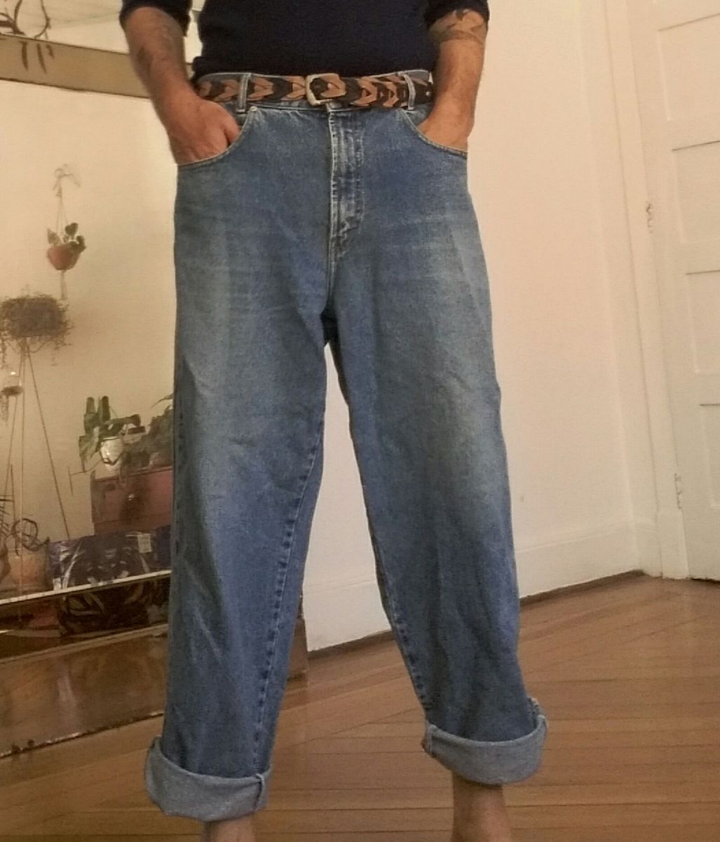 calça jeans masculina anos 90