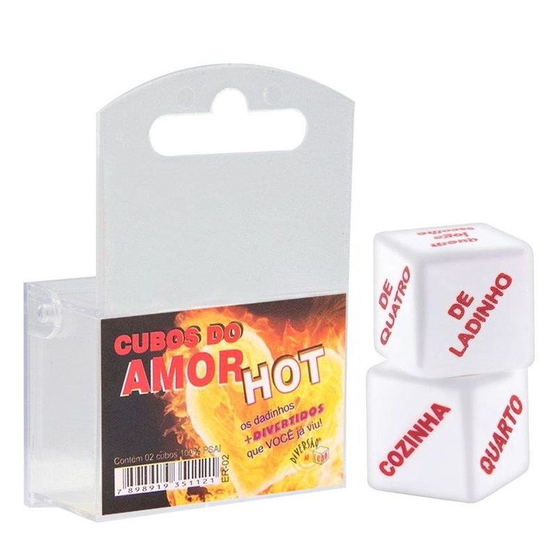 Jogo Dados Cubo do Amor