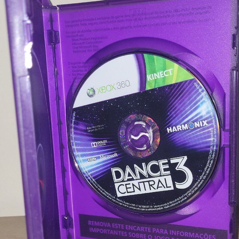 Video Game - XBOX 360 - CD do jogo Dance Central - Orig