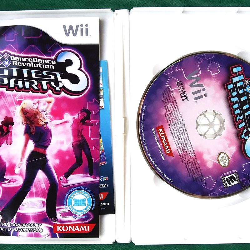 Dance dance revolution 3 on sale wii