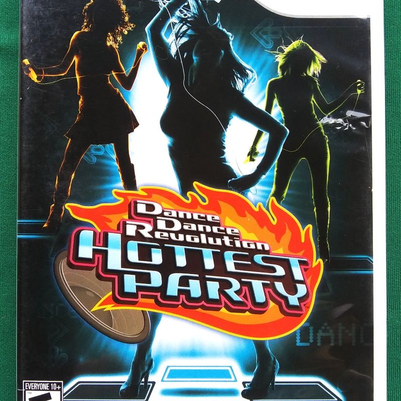 Dance Dance Revolution Hottest Party original Nintendo Wii Jogo de Videogame Konami Usado 93537348 enjoei