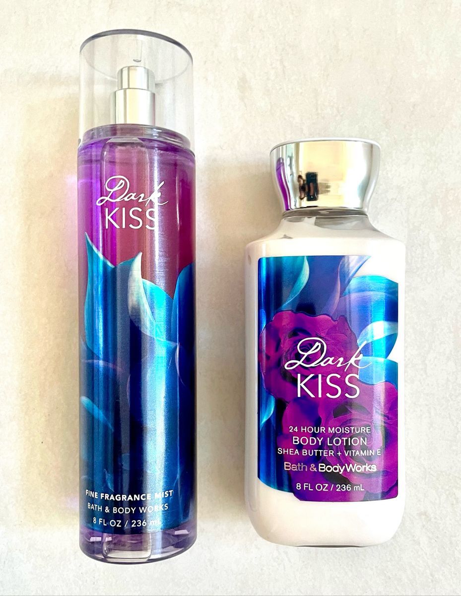 Dark Kiss Bath And Body Works Kit | Perfume Feminino Bath And Body ...