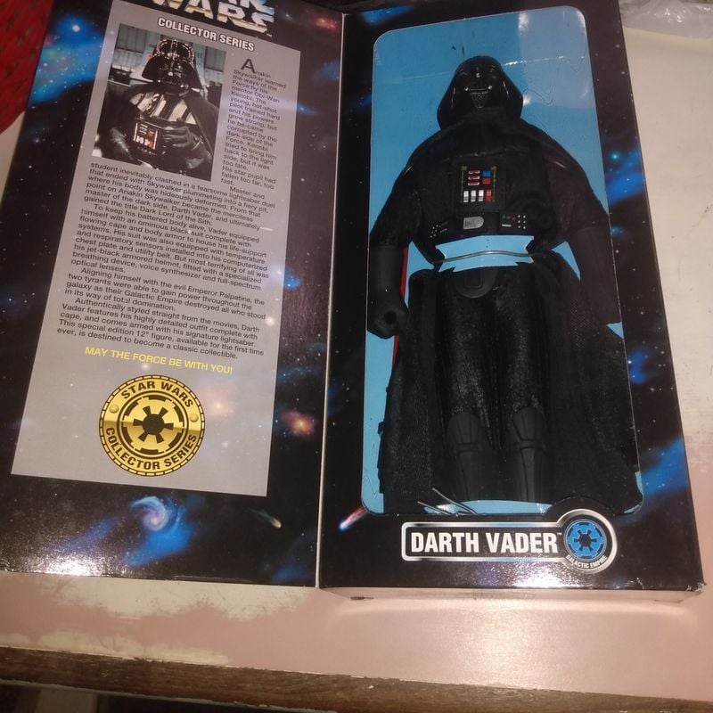 Star Wars Darth Vader Collector S ries Kenner Boneco Anos 90 Boneco Vintage Edi o Especial Brinquedo Kenner Usado 84625076 enjoei