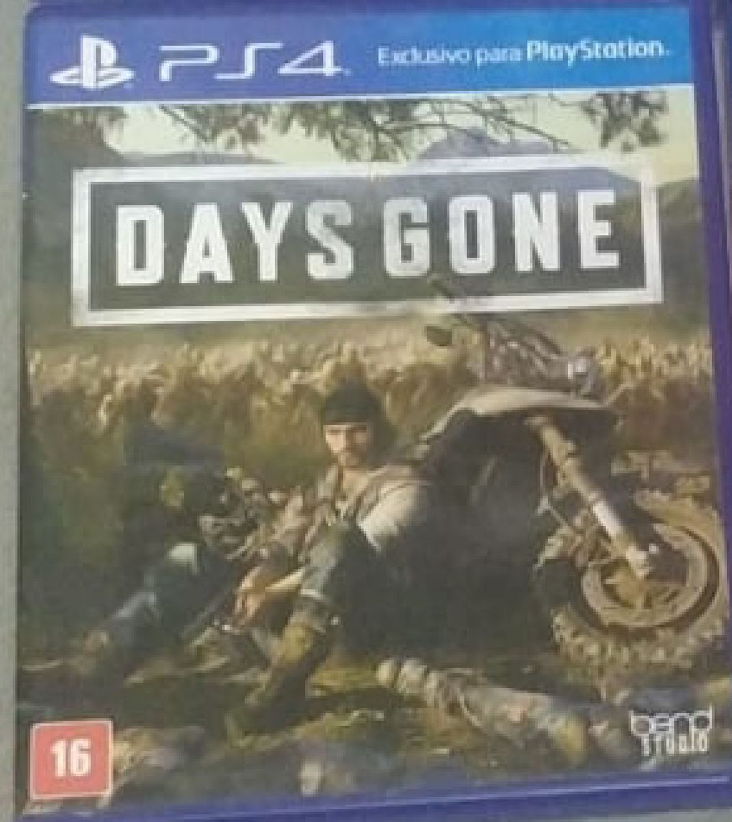 Jogo Days Gone Ps4 - Midia Fisica 100% Dublado em Português | Jogo de  Videogame Playstation Usado 94212058 | enjoei