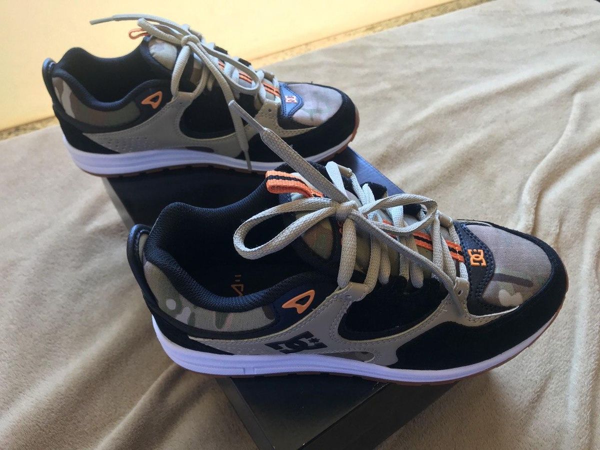 tenis dc heathrow camuflado