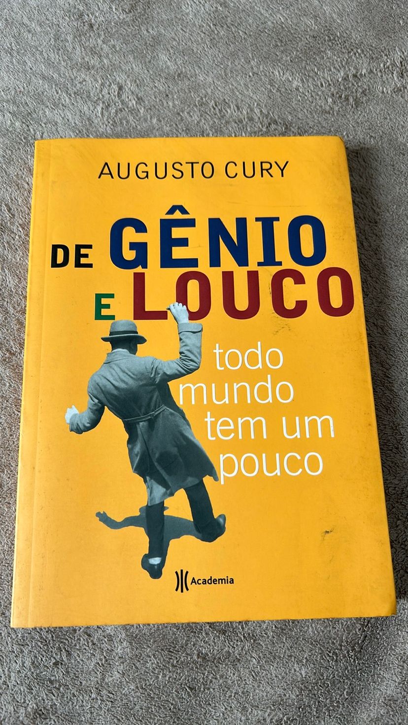 De Gênio e Louco Todo Mundo Tem Um Pouco | Livro Academia De ...