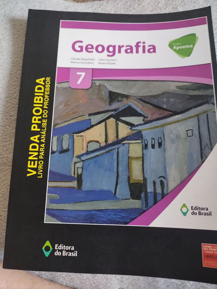 Livro De Geografia Editora Apoema Livro Do Professor Com Respostas