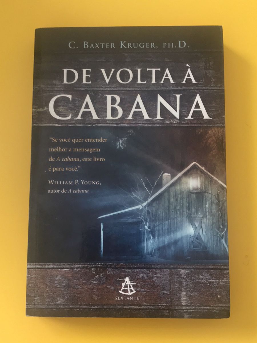 De Volta a Cabana Livro Sextante Usado 38682636 enjoei