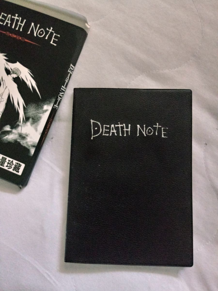 Death Note Caderno Original com Todas Os Nomes Escritos | Livro Death ...
