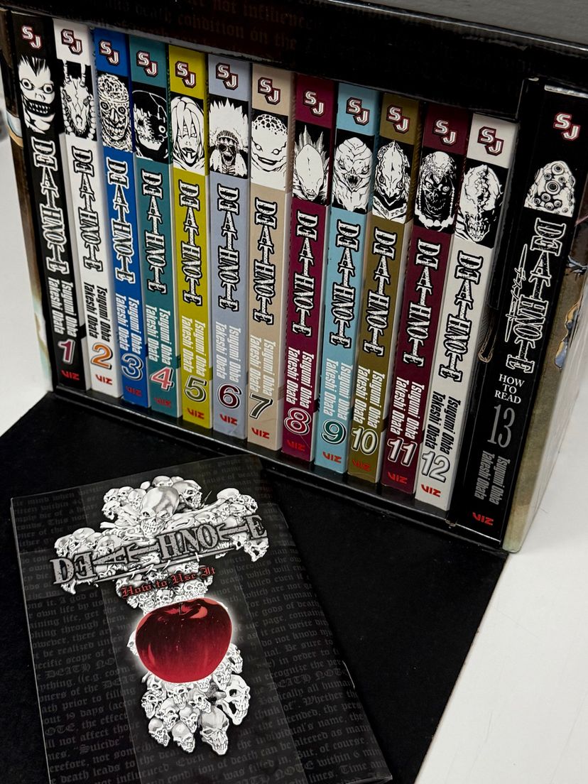 Death Note Complete Box Set (vol. 113) + How To Use It | Mangá Coleção ...