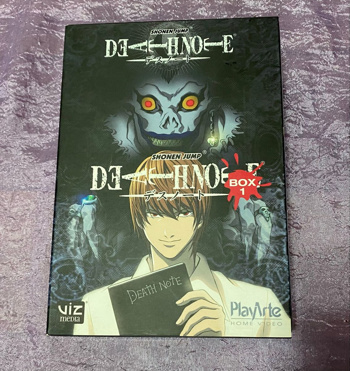Death Note Dvd Box 1 Completo Raro | Item de Música Dvd Usado 130233099 ...