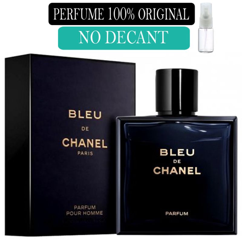Decant de 15ml Perfume 100% Original Bleu de Chanel Edp Brinde