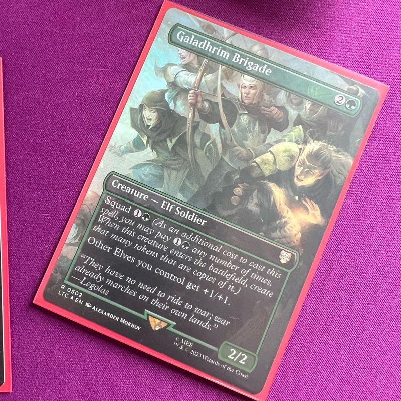 Deck de Magic The Gathering Commander Galadriel, Elven-Queen Elfos