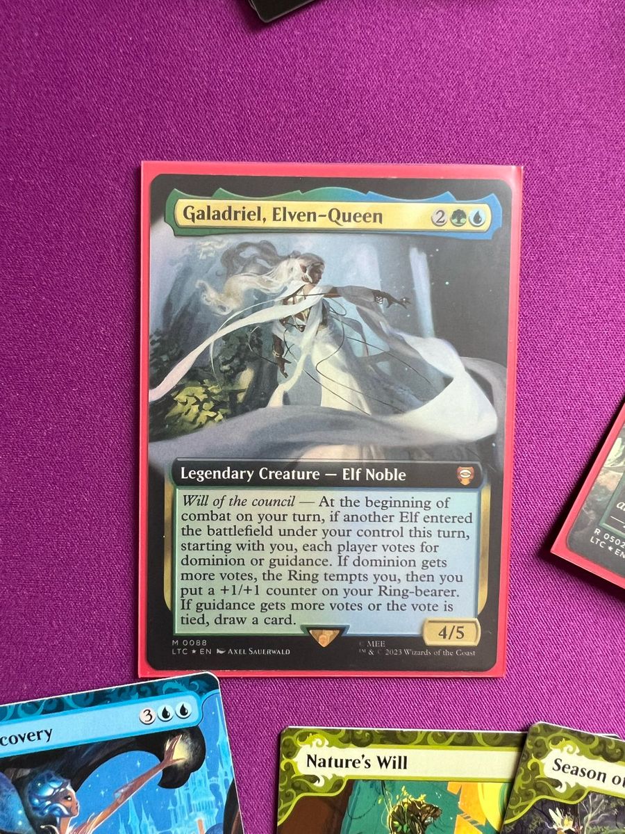 GALADRIEL, ELVEN-QUEEN デッキセット Deck de Magic The Gathering Commander Galadriel, Elven-Queen Elfos