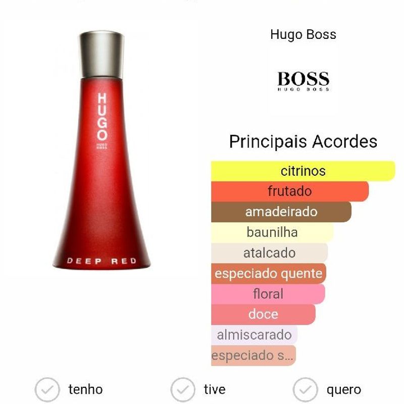 Deep red hugo clearance boss