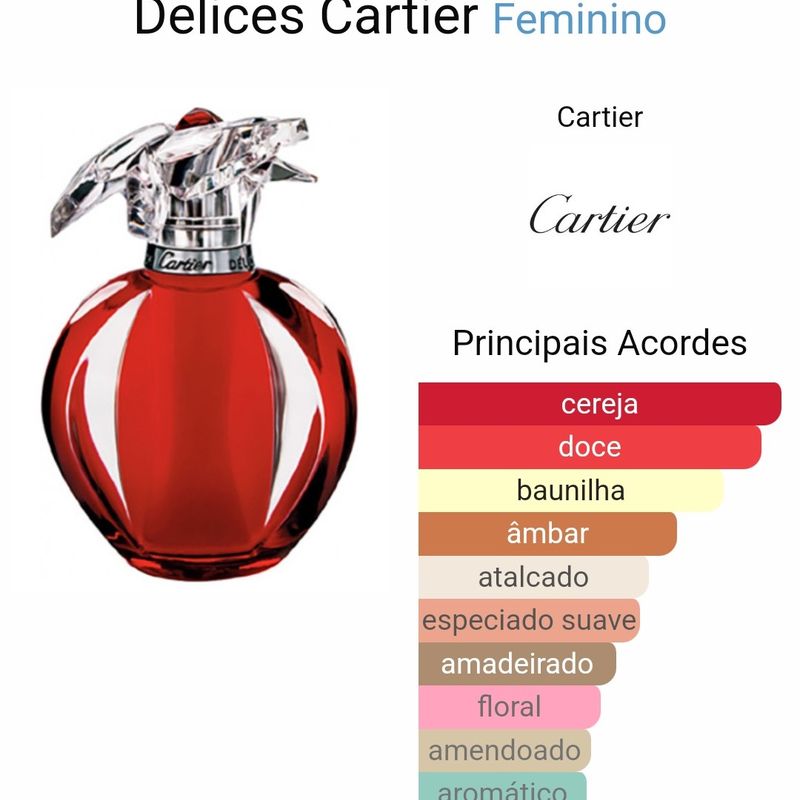 Délices de Cartier Eau de Toilette | Cartier Usado 106208480 | enjoei