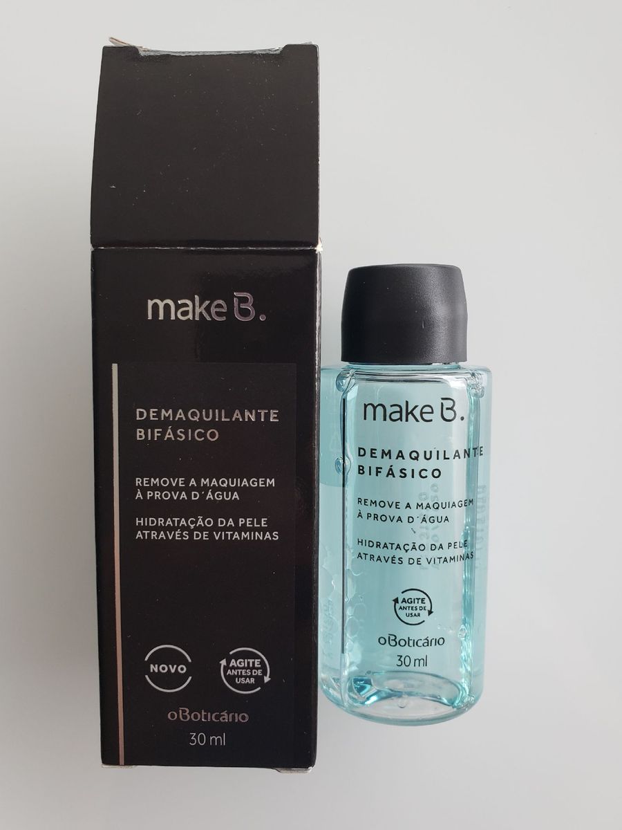 Demaquilante Bifásico Make B. 30 Ml | Maquiagem Feminina Boticário Novo