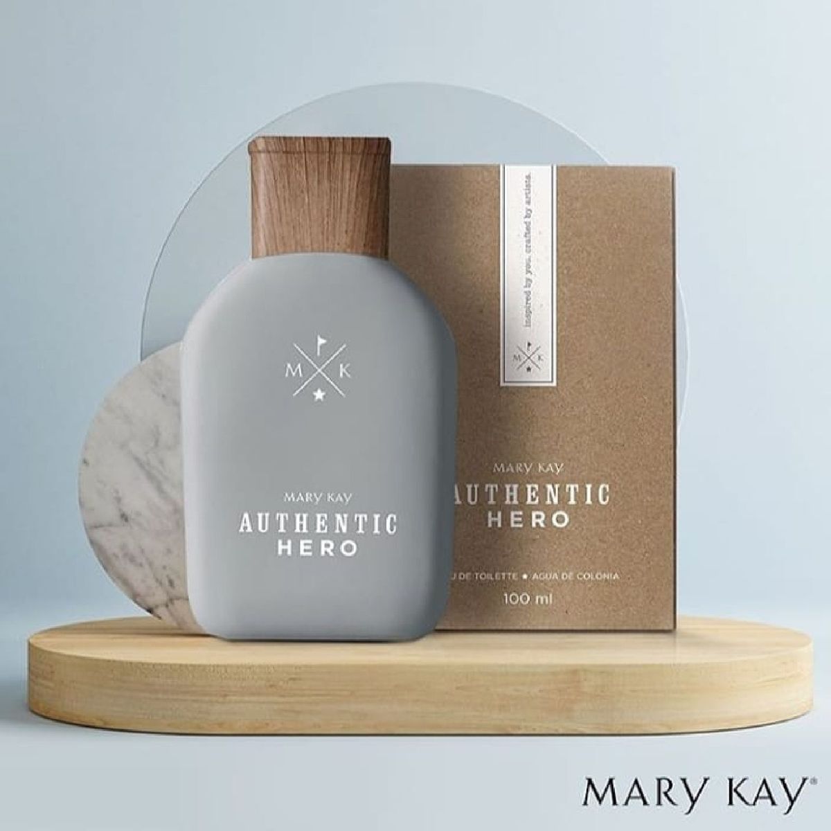 Deo Colônia Authentic Hero | Perfume Masculino Mary Kay Novo 46999605 | enjoei