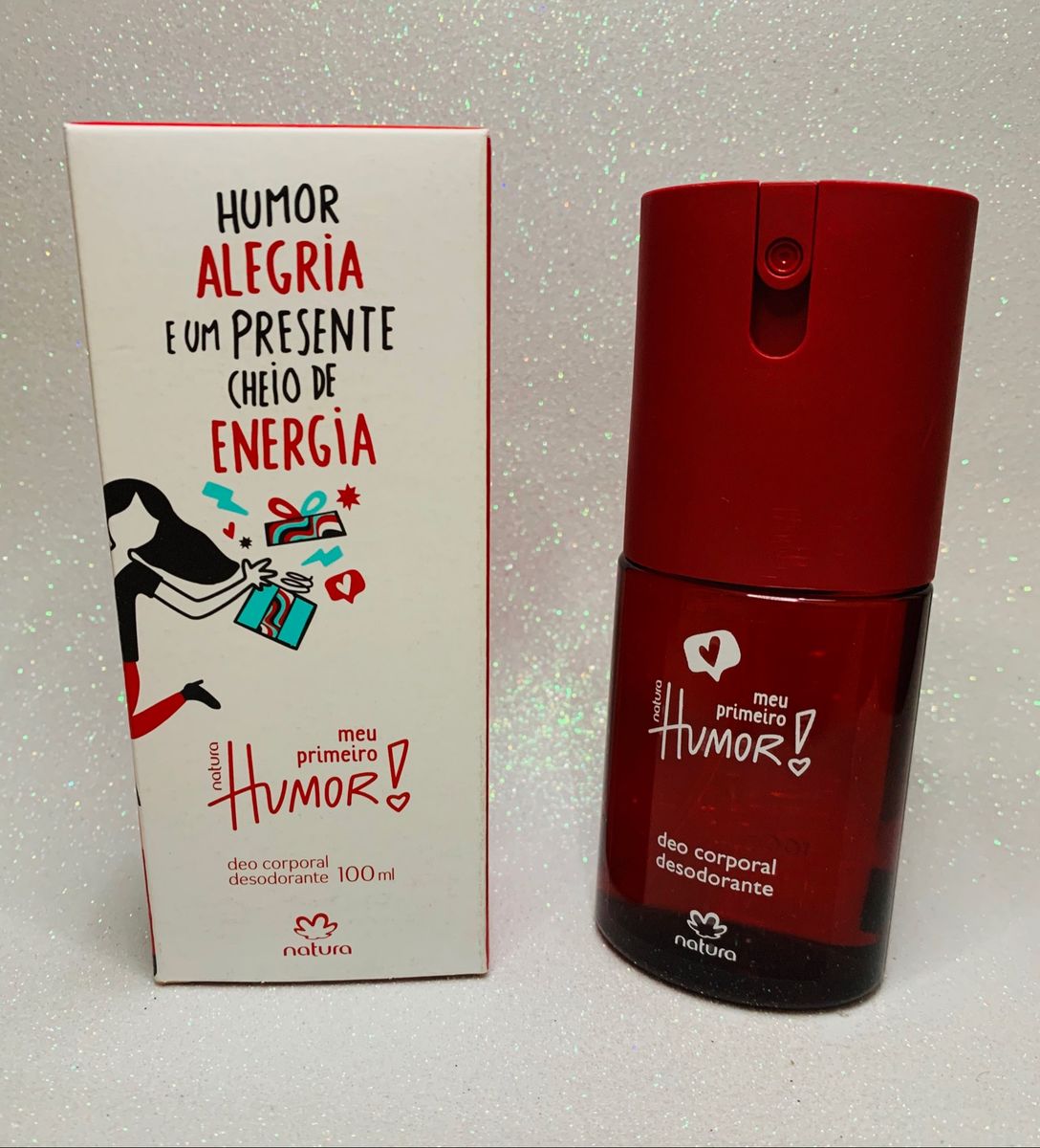 Deo Corporal Meu Primeiro Humor | Perfume Feminino Natura Nunca Usado  43484863 | enjoei