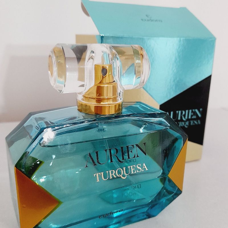 Deo Parfum Aurien Turquesa Eudora 100ml | Perfume Feminino Eudora
