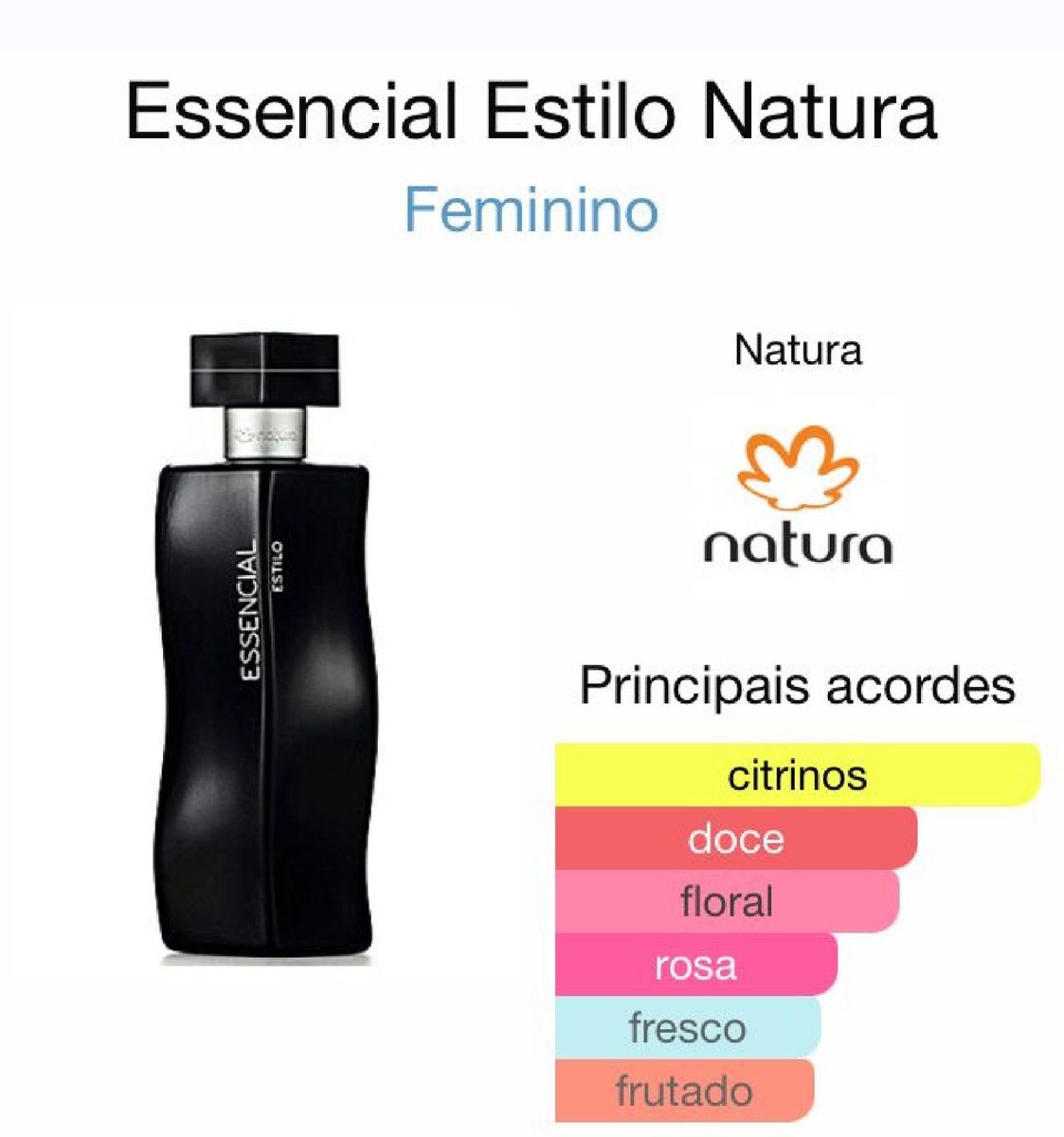 Deo Parfum Essencial Estilo | Perfume Feminino Natura Nunca Usado 75311987  | enjoei