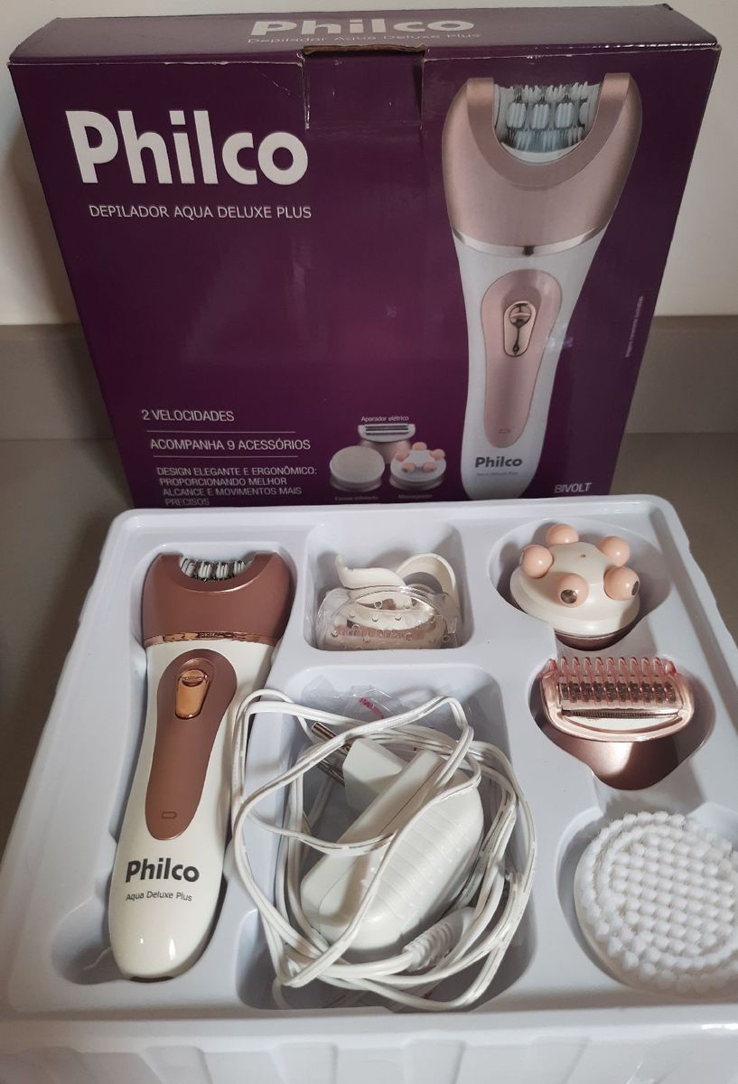 Depilador Philco Aqua Deluxe Plus Item Info Eletro Philco