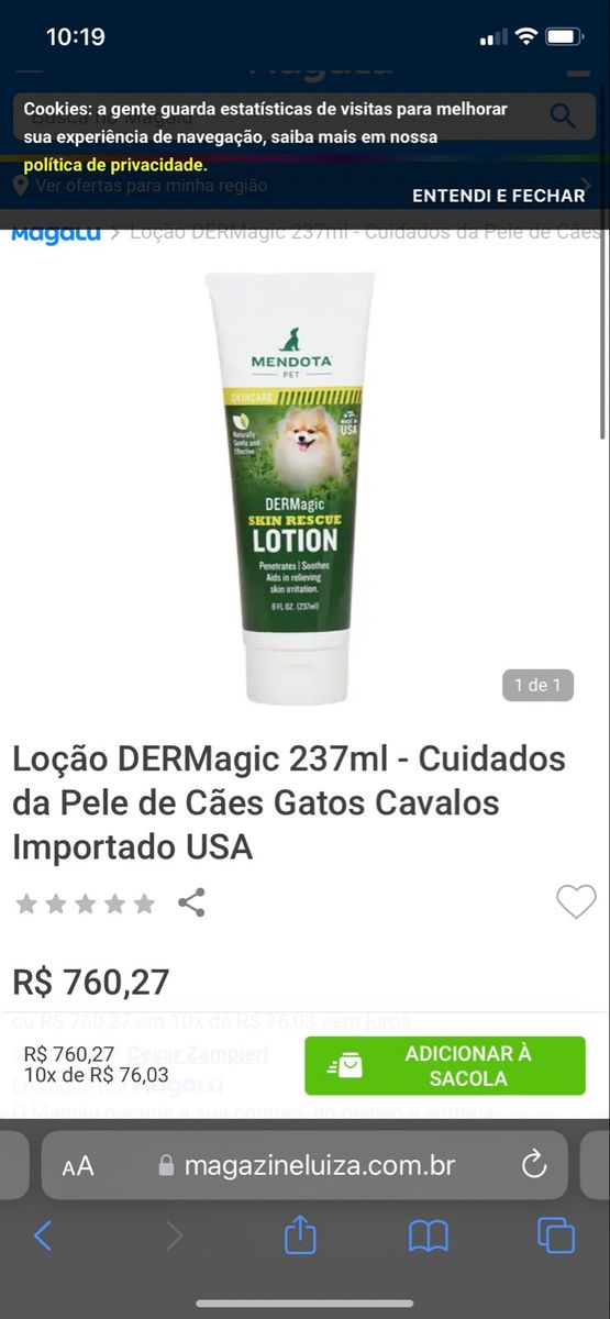 Dermagic Skin Rescue 237ml | Item p/ Pet Dermagic Nunca Usado 85139967 ...