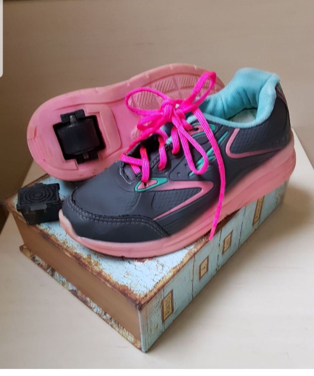 tenis com rodinha tamanho 27