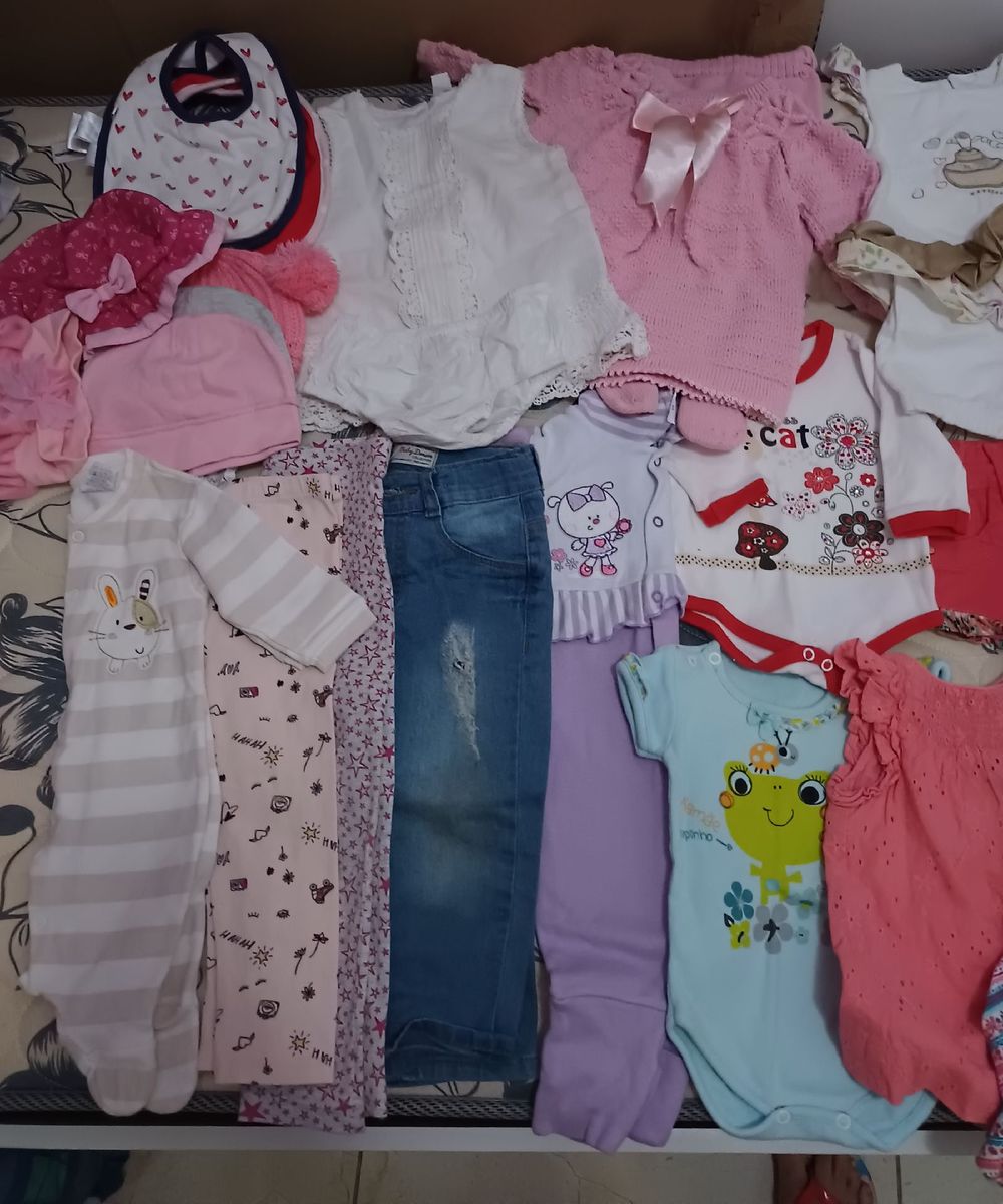 Desapego de Roupas Infantil Menina até 1 Ano | Roupa Infantil para Bebê ...