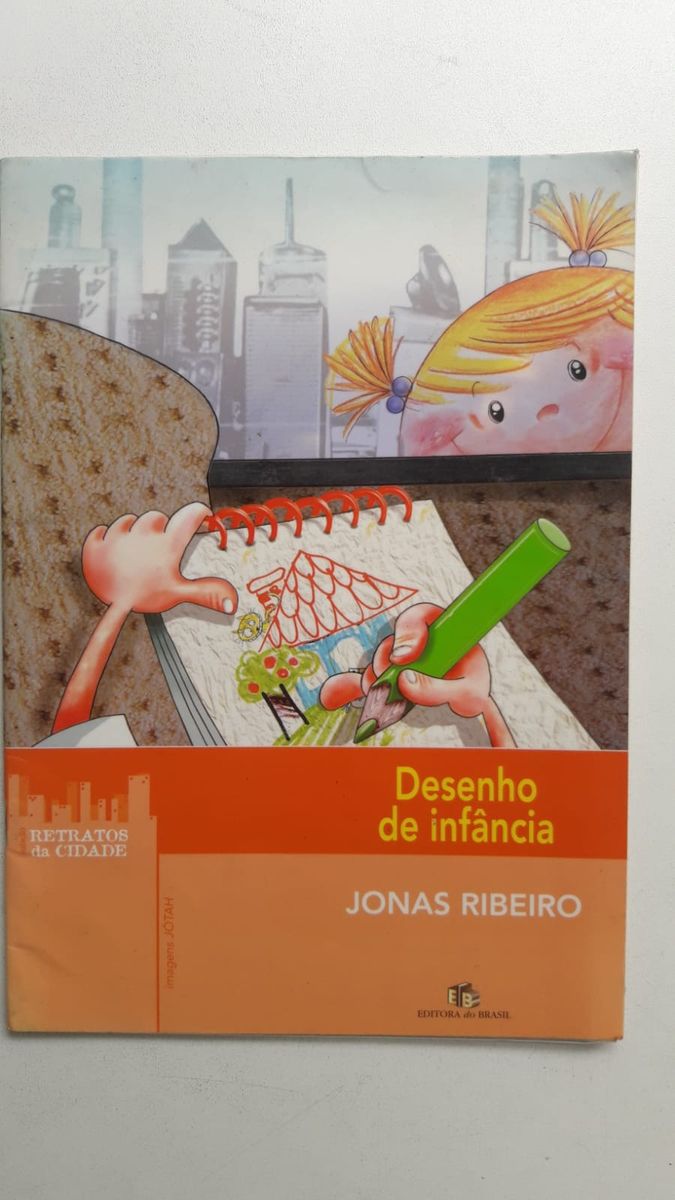 Desenho de Infancia - Jonas Ribeiro | Livro Usado 76731245 | enjoei