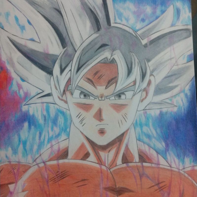 COMO DESENHAR O GOKU DE DRAGON BALL Z 