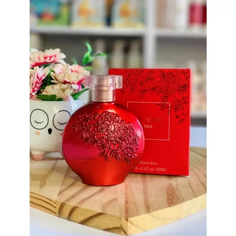 Floratta Red Perfume for women 75 ml 2.5 oz by O Boticário Brazil