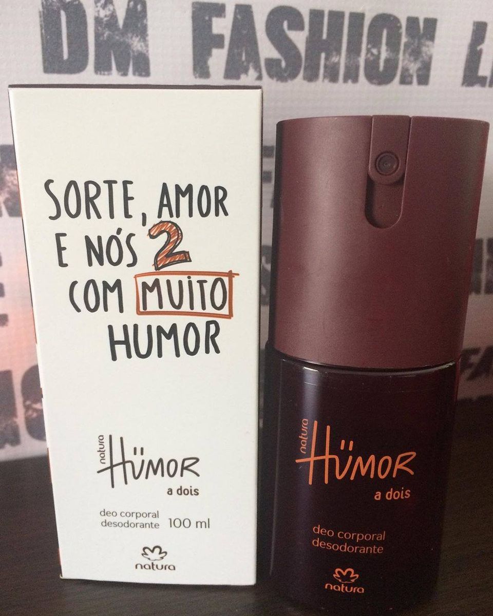 Desodorante Corporal Humor a Dois Masculino 100ml Natura | Perfume  Masculino Natura Nunca Usado 84109095 | enjoei