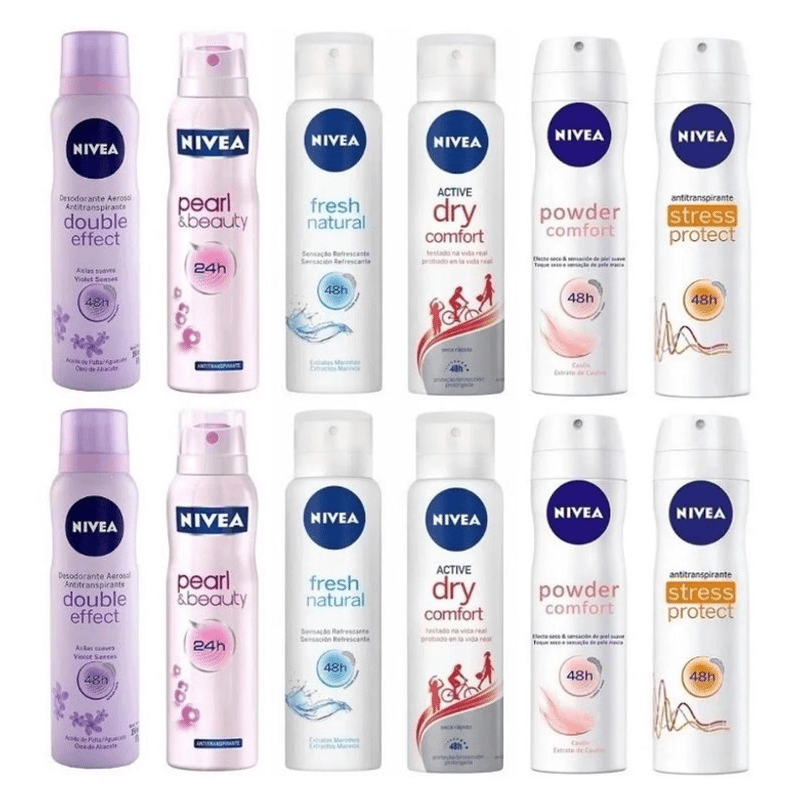 Desodorante Aerosol Nívea Feminino - Nivea Dry Comfort