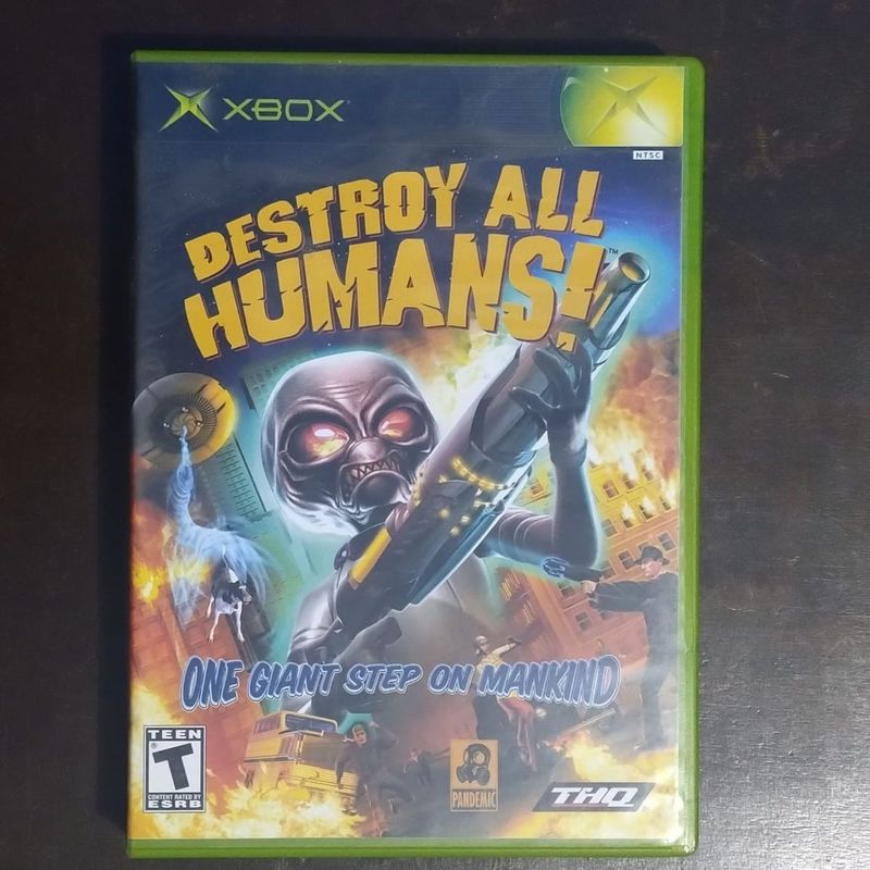 Destroy All Humans Xbox Classic Jogo de Videogame Xbox Usado 94737365 enjoei