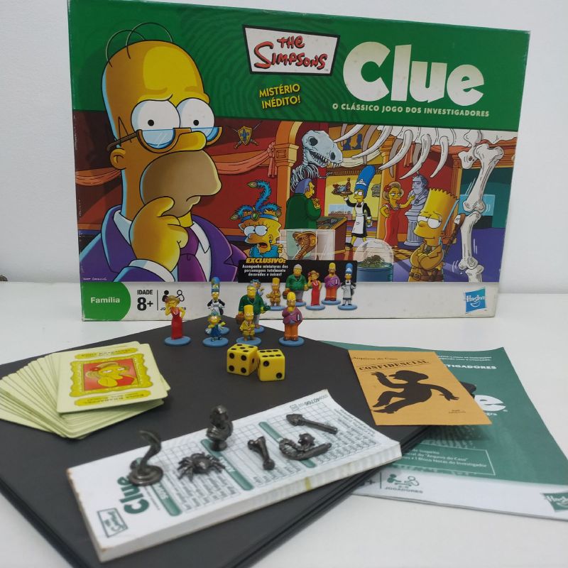 The Game Of Life - Simpsons Edition | Jogo de Tabuleiro Hasbro Usado  1404588 | enjoei
