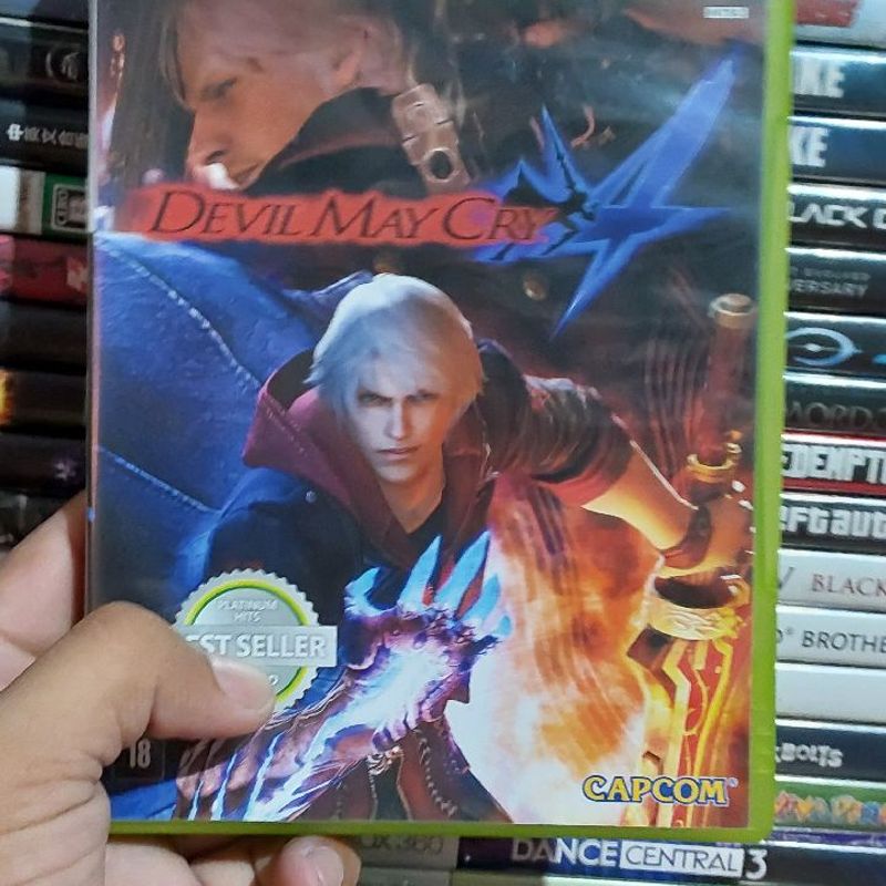 Jogo Novo Midia Fisica Devil May Cry 4 Original pra Xbox 360 na