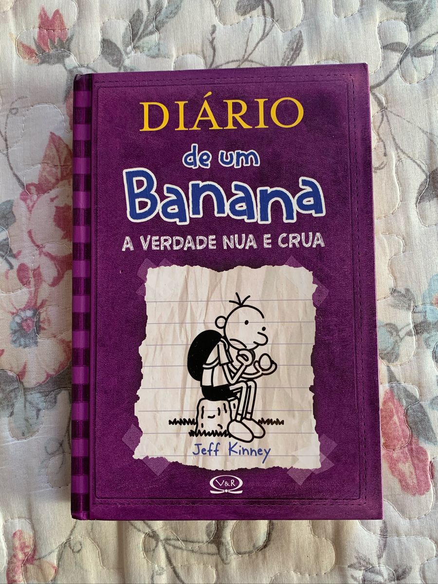 Di Rio De Um Banana Verdade Nua E Crua Jeff Kinney Livro V R Usado Enjoei