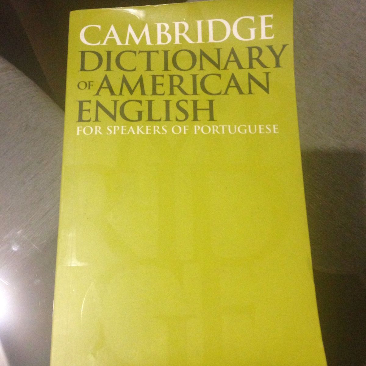 Dicionário Cambridge Dictionary Of American English For Speakers Of