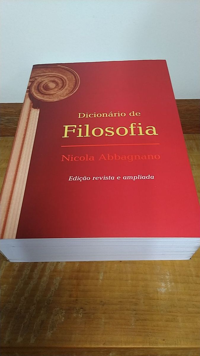 Dicionário De Filosofia - Nicola Abbagnano | Livro Editora Martins ...