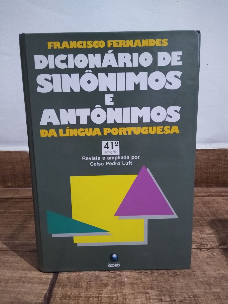 LIVRO - dicionário de sinônimos e antônimos - Editora g