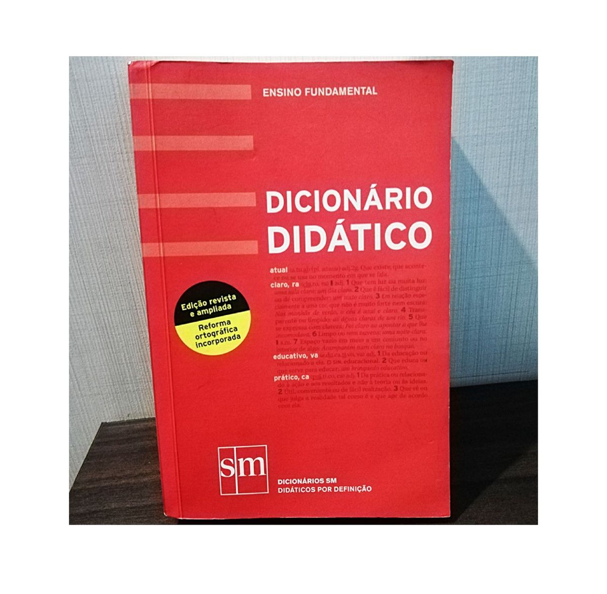 Dicionário Didático Reforma Ortográfica | Livro Usado 42514085 | enjoei