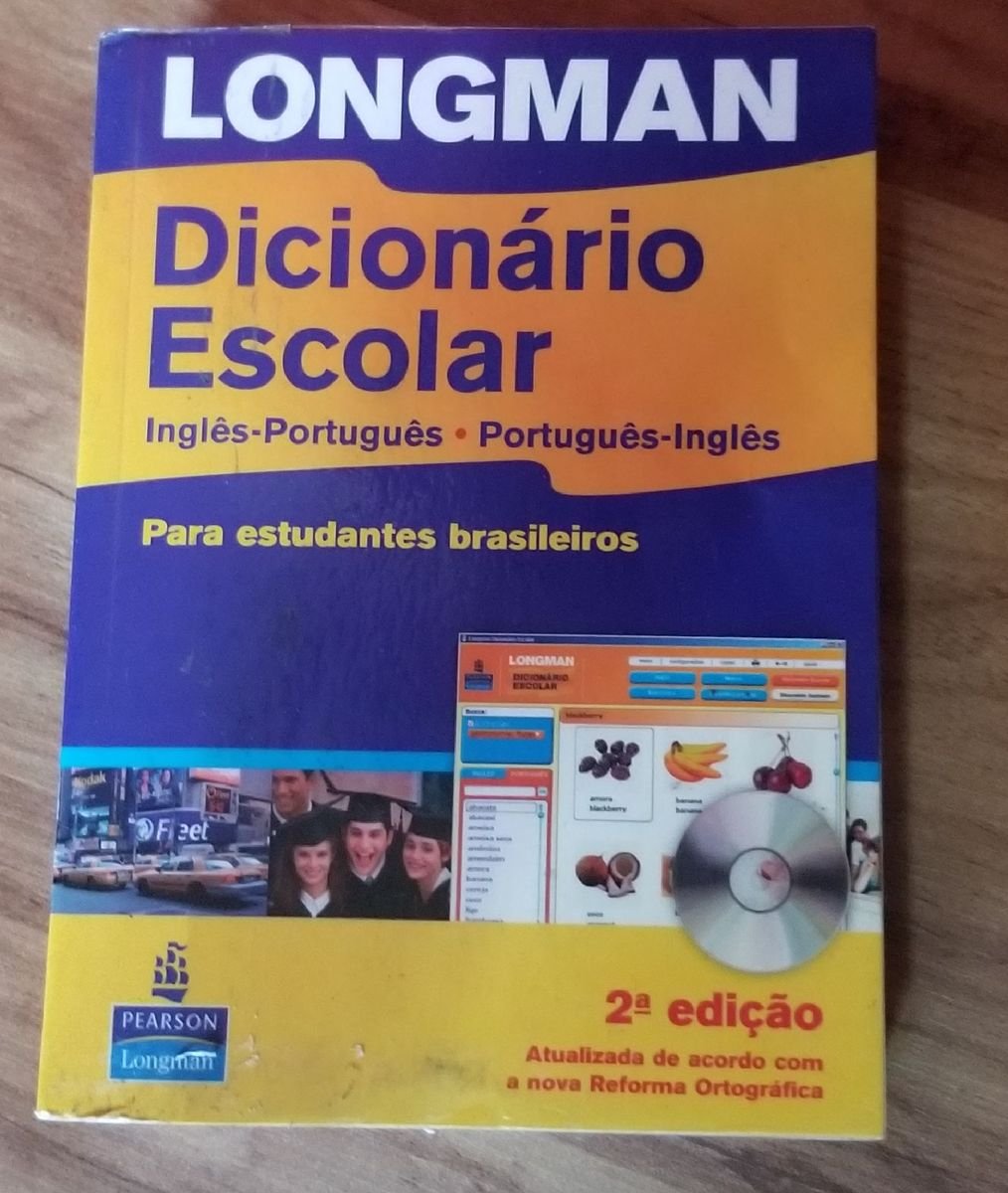 Dicionário Escolar Inglês Livro Longman Usado 45239139 Enjoei 5909